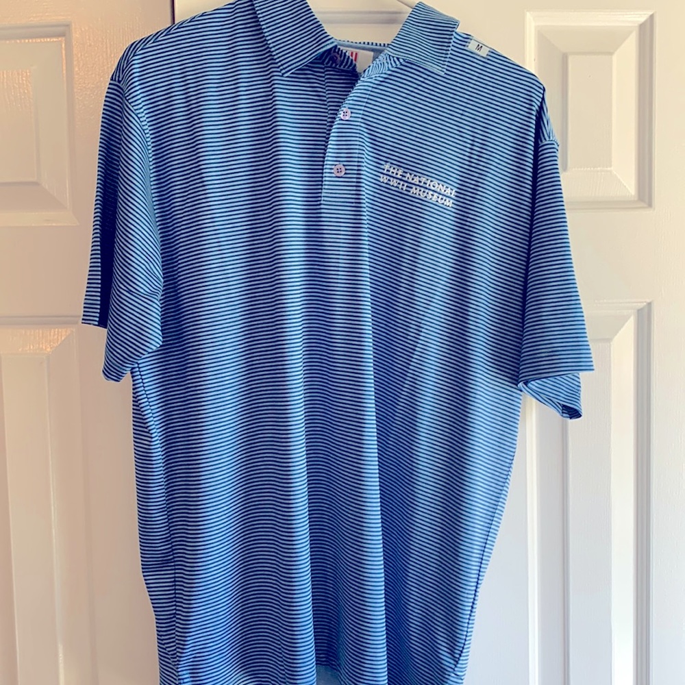 National World War II Museum Golf Shirt NWT, size medium